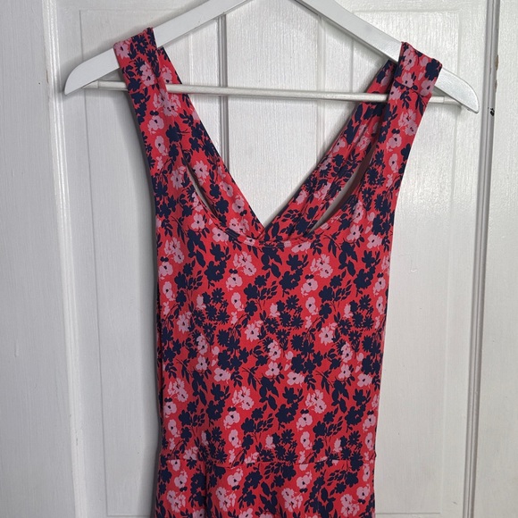 Pact Organic Cotton Fit & Flare Open Back Maxi Dress Sweet Cayenne W1898 Sz M - Picture 5 of 13